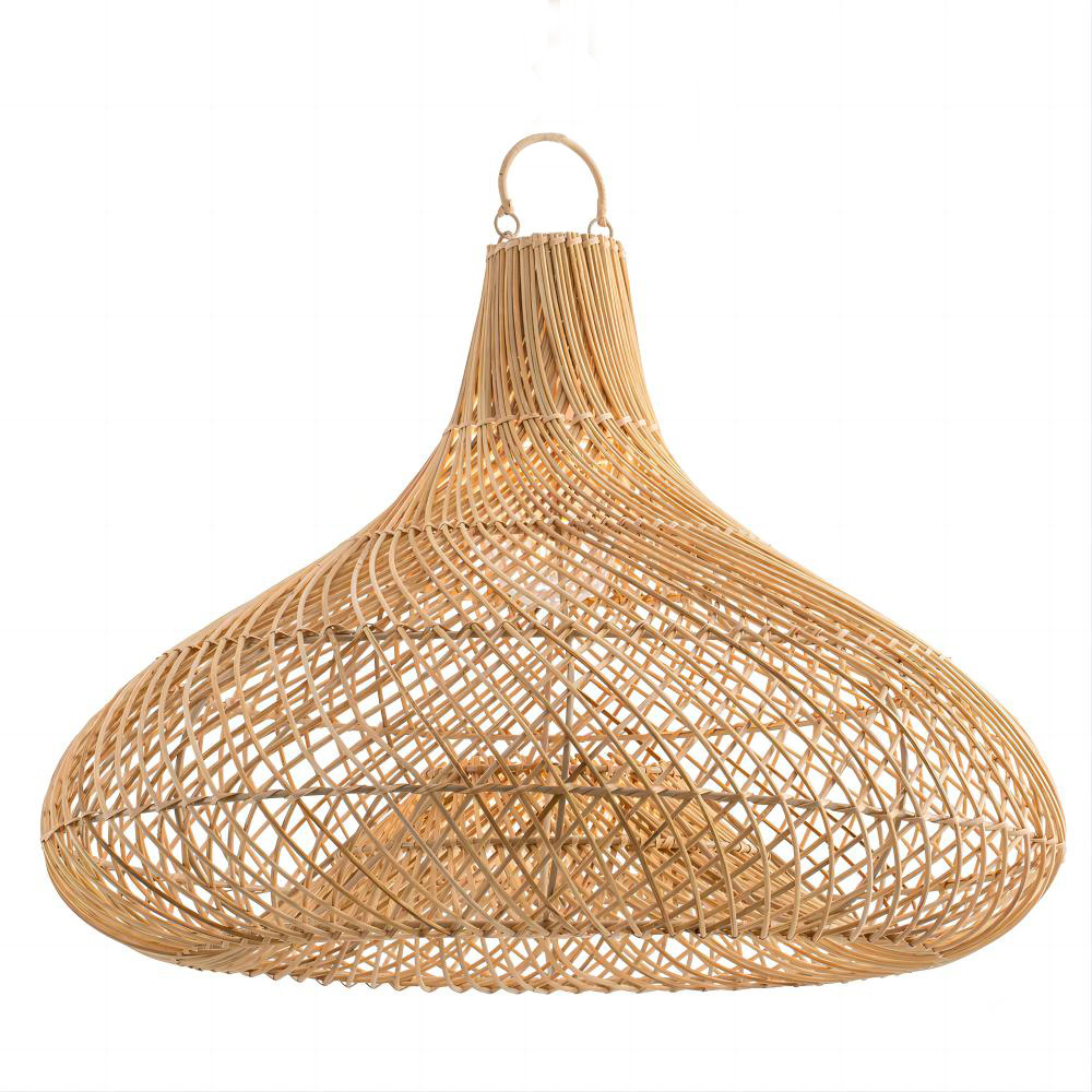 Wooden sheep lamps Chinese style Zen tea room B&B restaurant Hotel Lantern hand-woven lampshade vine art chandelier - Image 7