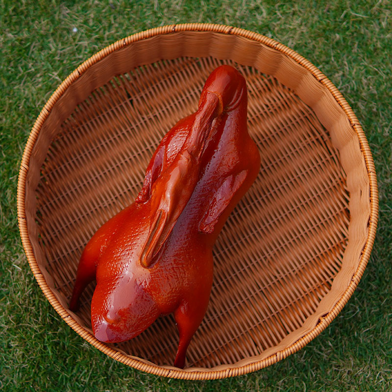 Imitation rattan cargo basket with double-layer cover with worship basket wedding housewarming event basket home use large picnic basket storage basket - Image 2