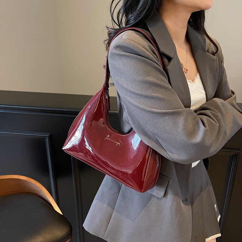 Niche beautiful bag for women casual crescent bag for women shoulder bag for women handbag texture fashionable underarm bag - Image 2