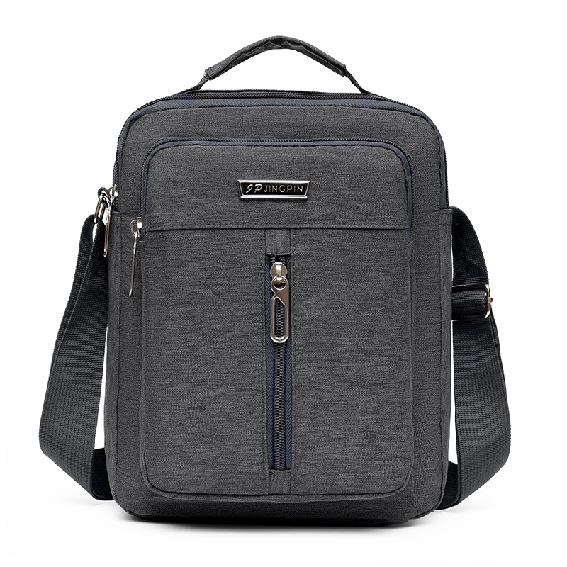 Wear-resistant men's one-shoulder diagonal straddle bag water-resistant Oxford cloth outdoor backpack large capacity middle-aged casual sports - Image 6