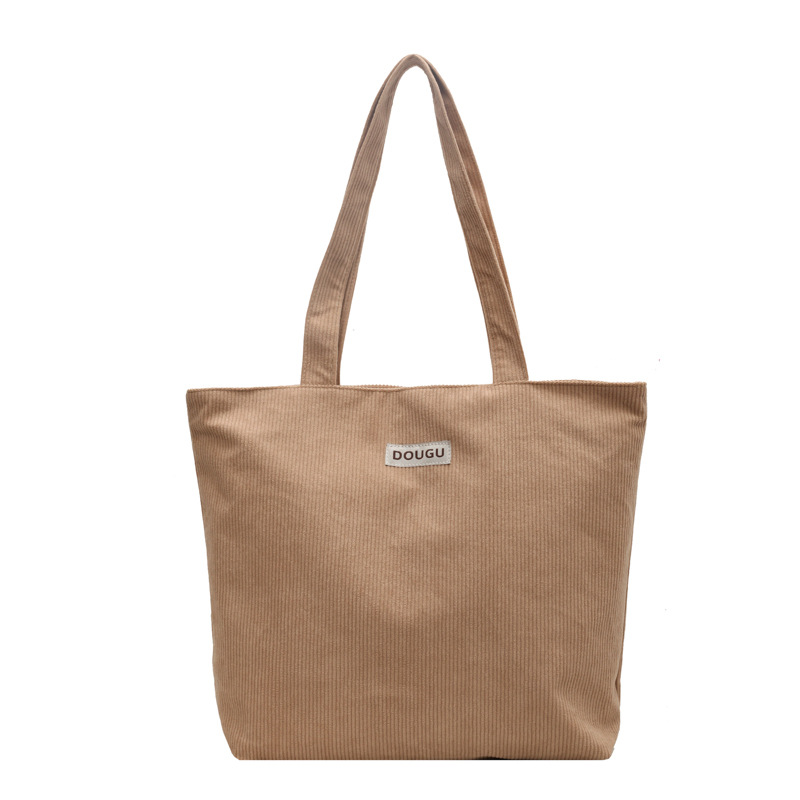 Large capacity commuting bag for women in autumn and winter fashion simple shoulder bag for college students in class bag versatile toy bag - Image 5