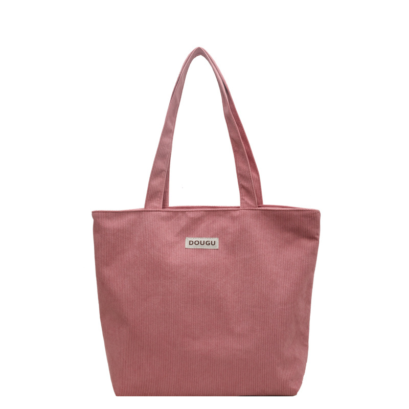 Large capacity commuting bag for women in autumn and winter fashion simple shoulder bag for college students in class bag versatile toy bag - Image 6