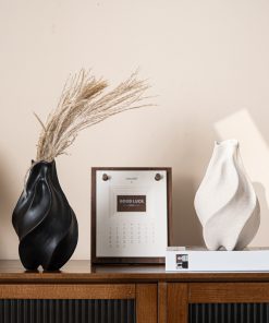 Damon European style water drop rotating ceramic vase retro pastoral style homestay TV cabinet home decorations