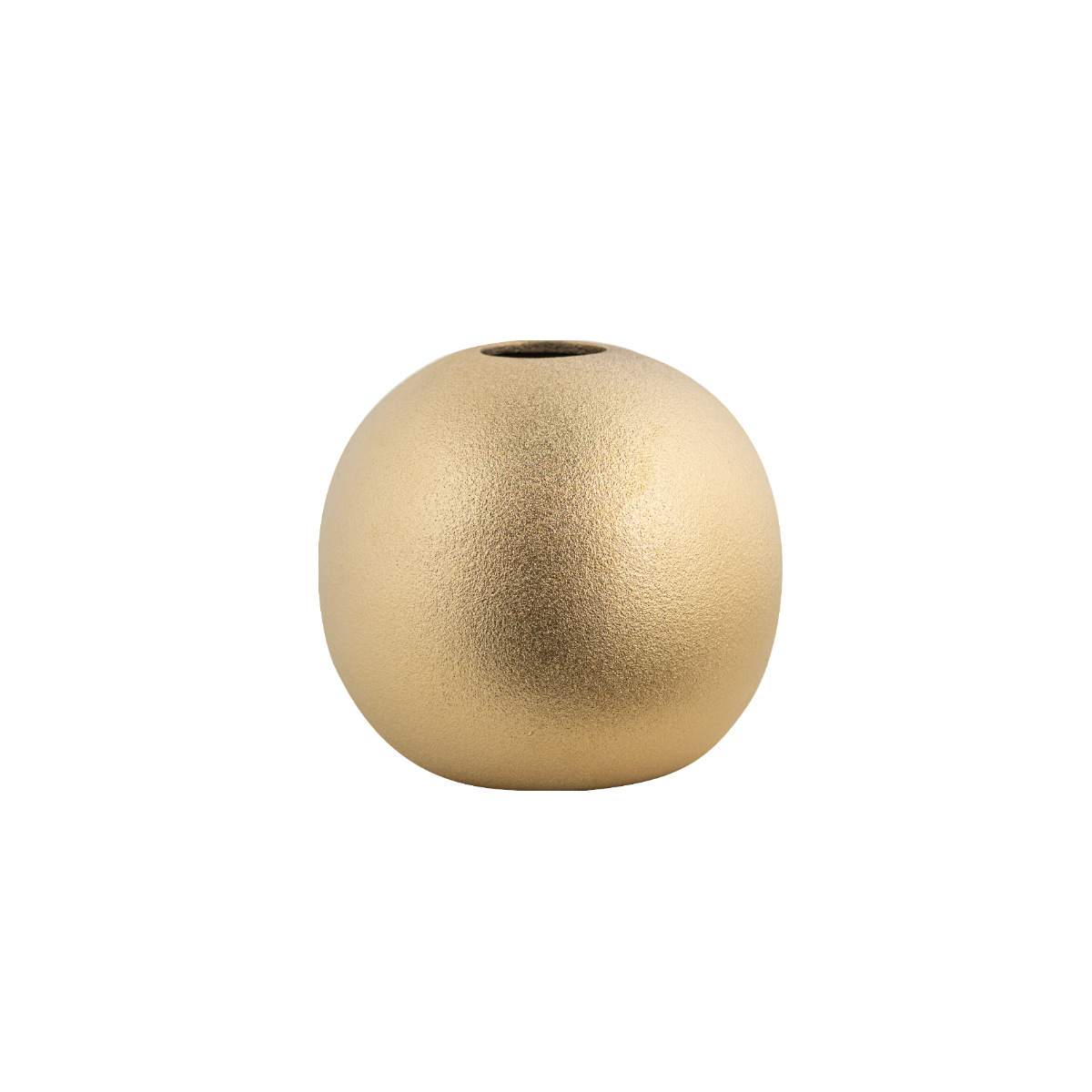 Ceramic light luxury hydroponic electroplating frosted ball gold and silver ceramic vase wedding home craft ornaments style - Image 3