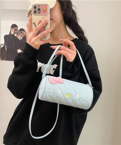 This year's popular girl diamond shoulder bag, large-capacity commuting versatile cartoon cute crossbody bag