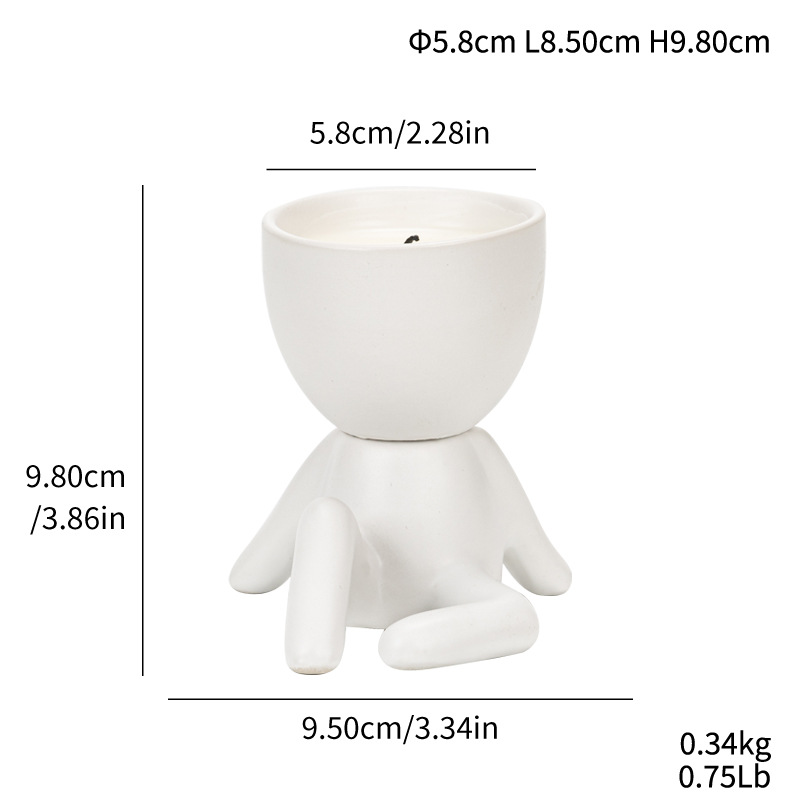 Fengsuan Shao, aromatherapy sitting posture, candlestick, home soft decoration, living room ornaments - Image 9