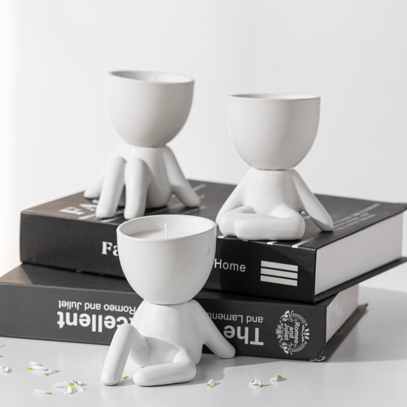 Fengsuan Shao, aromatherapy sitting posture, candlestick, home soft decoration, living room ornaments - Image 2