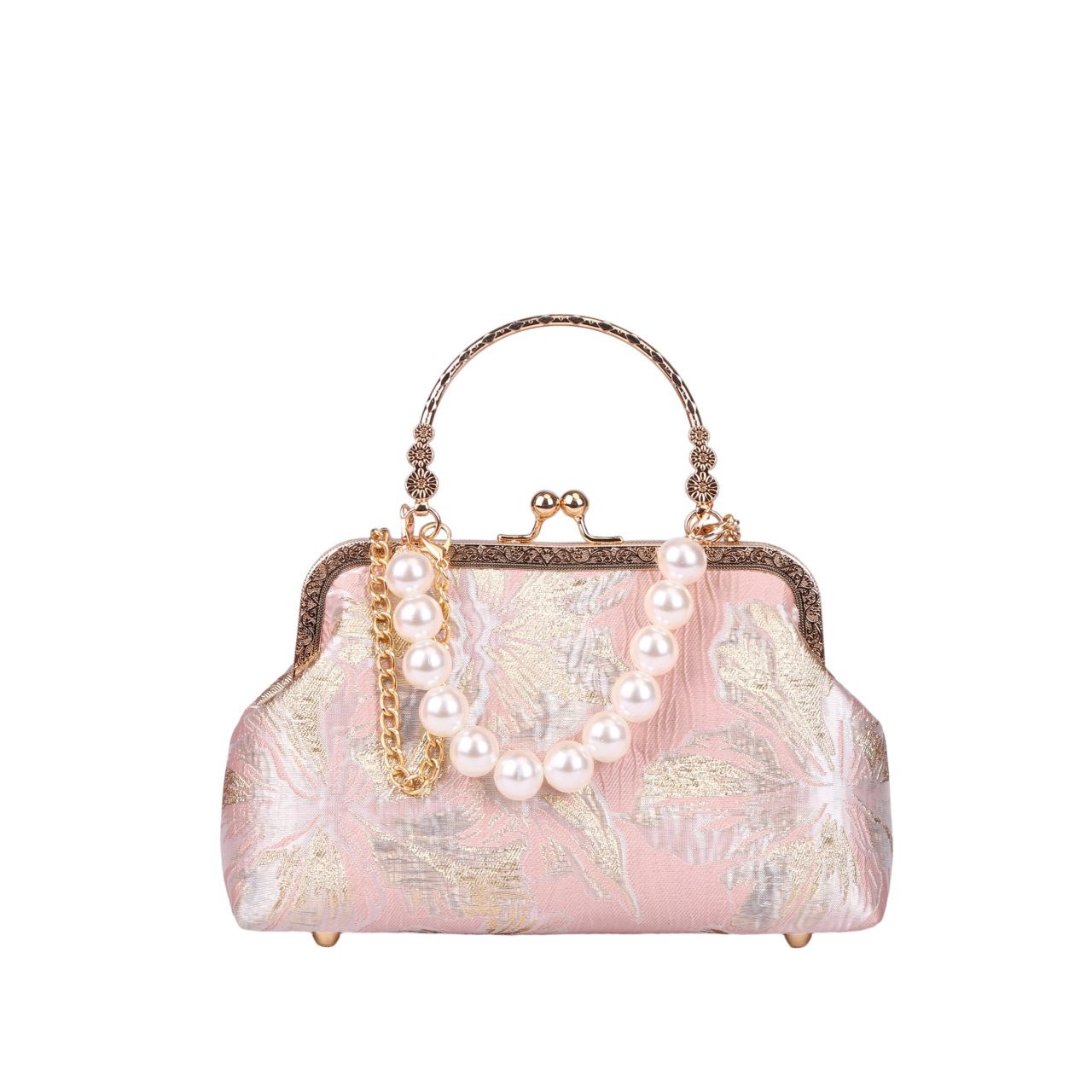 Women's bag handmade cheongsam handbag simple single-shoulder crossbody bag new Chinese clutch bag - Image 5