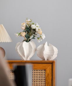 Modern simple style transformed into star fruit ceramic vase light luxury home decoration