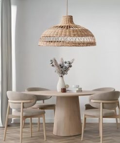 Style B&B Pastoral Rattan Chandelier Hotel Restaurant Tea Room Retro Handmade Rattan Art Lights