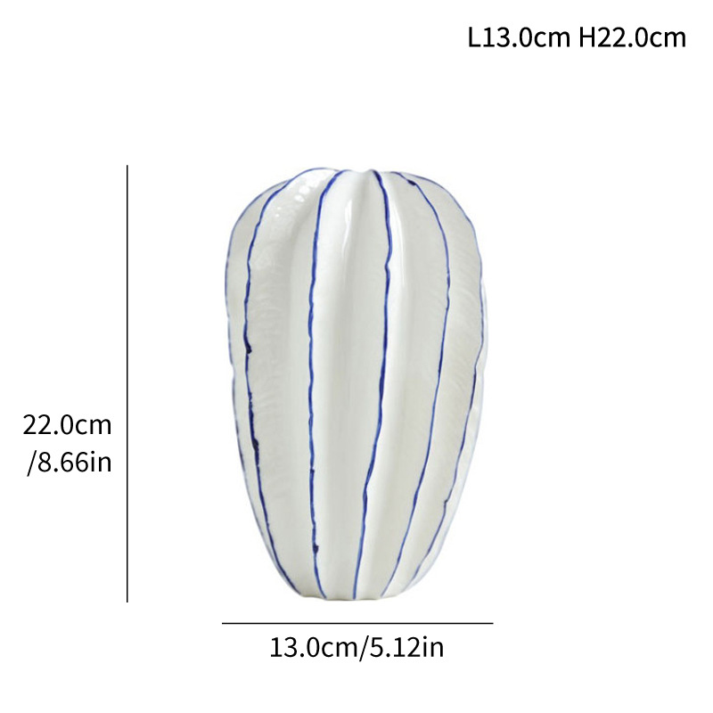 Daimon simulated fruit ceramic vase homestay pastoral desktop soft decoration ornaments - Image 5