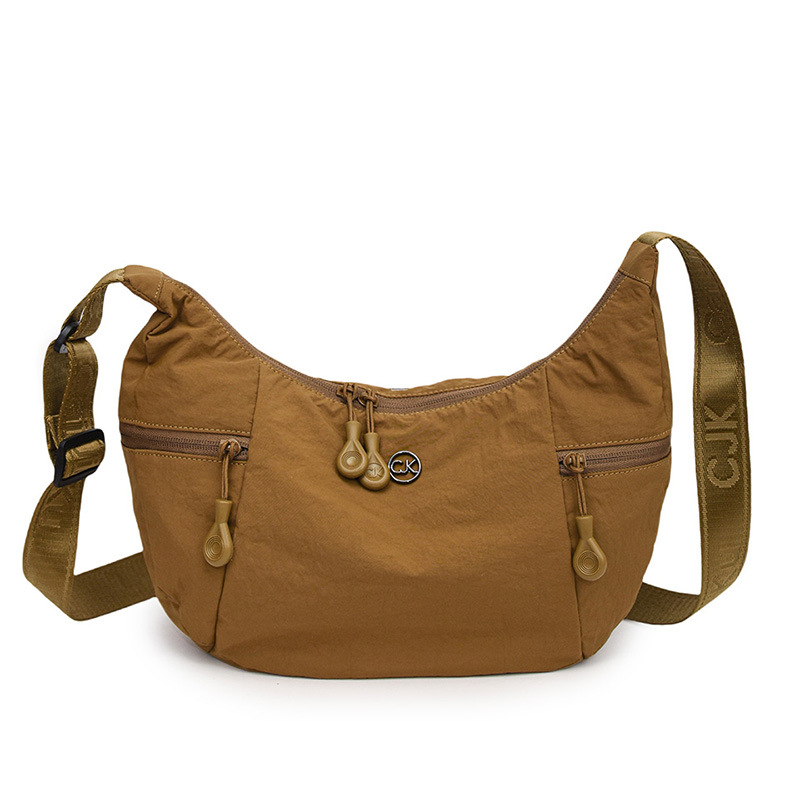 Water-resistant commuting small backpack fashionable and trendy versatile crossbody bag lightweight large capacity dumpling bag - Image 13