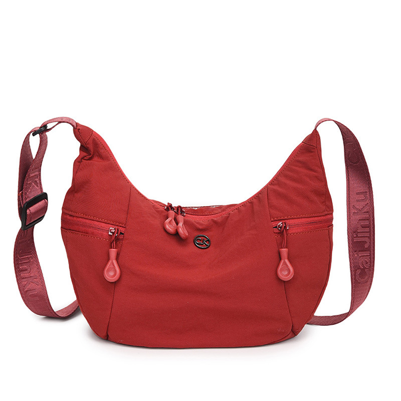 Water-resistant commuting small backpack fashionable and trendy versatile crossbody bag lightweight large capacity dumpling bag - Image 14