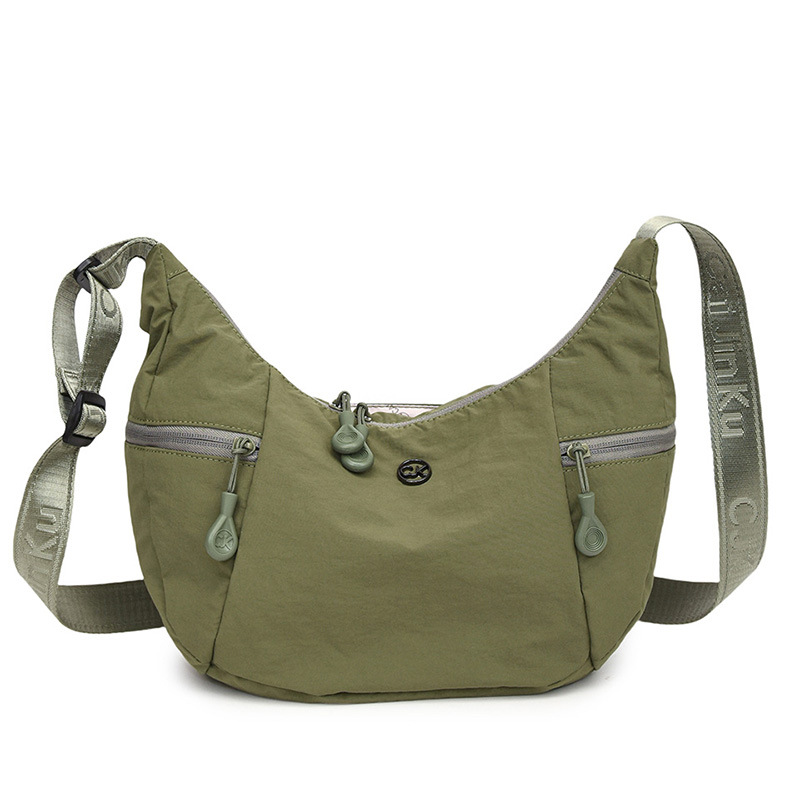 Japanese ultra-light tarp bag for men and women versatile shoulder bag crossbody bag multifunctional nylon lightweight waterproof buffalo croissant bag - Image 9