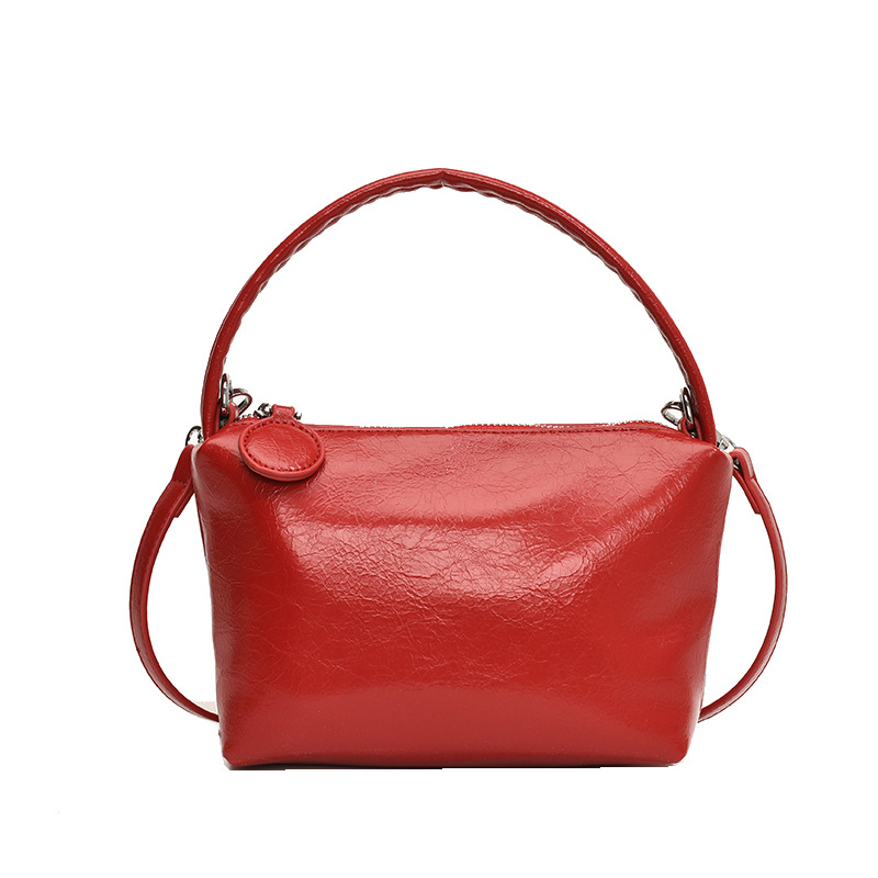 Small handbags for women, fashionable simple crossbody bags, niche and versatile commuter underarm bags - Image 5