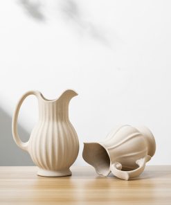 New style kettle ceramic vase hydroponic flower arrangement home soft decoration simple glaze