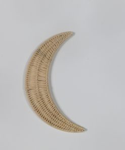 Fengtie Moon-shaped Wall Decoration Palette Hand-woven Styling Hanging Wall Photo Decoration Props