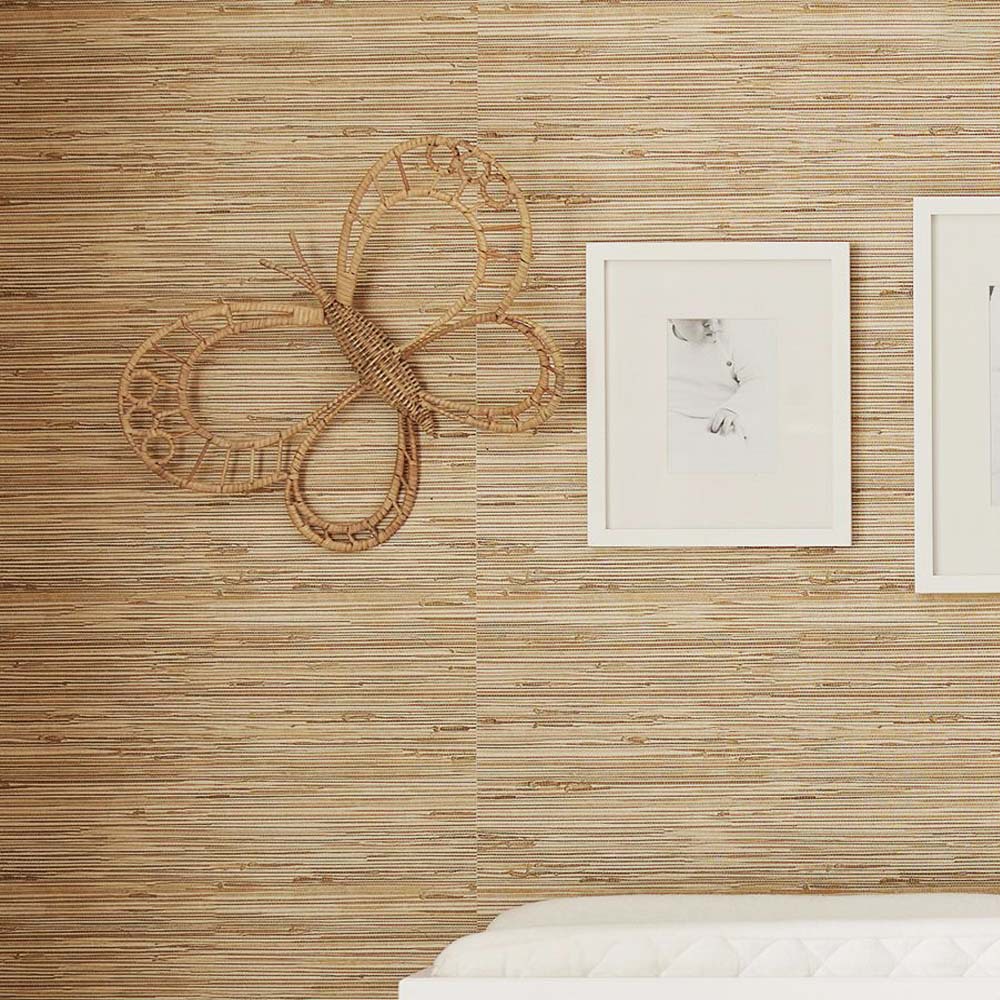 Fengji weaving decorations straw weaving butterfly shape wall decorations B&B hotel photography props wall hanging accessories - Image 2