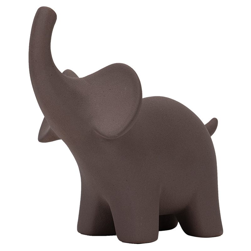 Modern simple elephant home frosting, high-end crafts ornaments - Image 3