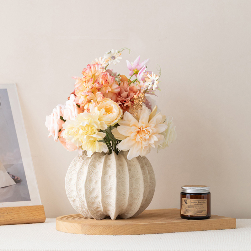 Diandian Hucuda ceramic vase simple modern matte flower maker B&B ornaments high-end - Image 2