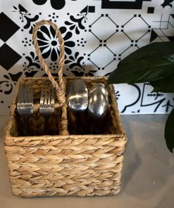 American and European style gourd grass weaving storage basket restaurant dining carry-on tableware basket dried fruit bread wine storage basket