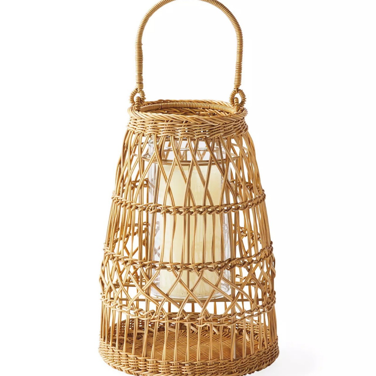 Wooden sheep, rattan candlestick floor-standing ornaments, ornaments, decorations, lamps, homestay, tea room, pastoral style candle lamps - Image 12