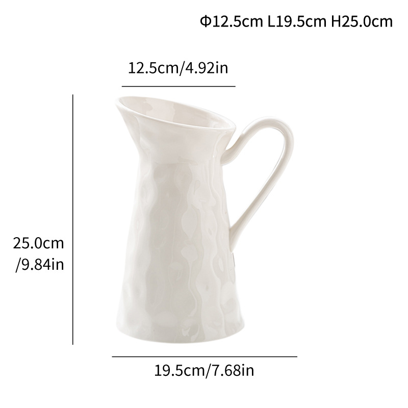 European style mangroun simple vegetarian ceramic vase crafts home decoration - Image 6