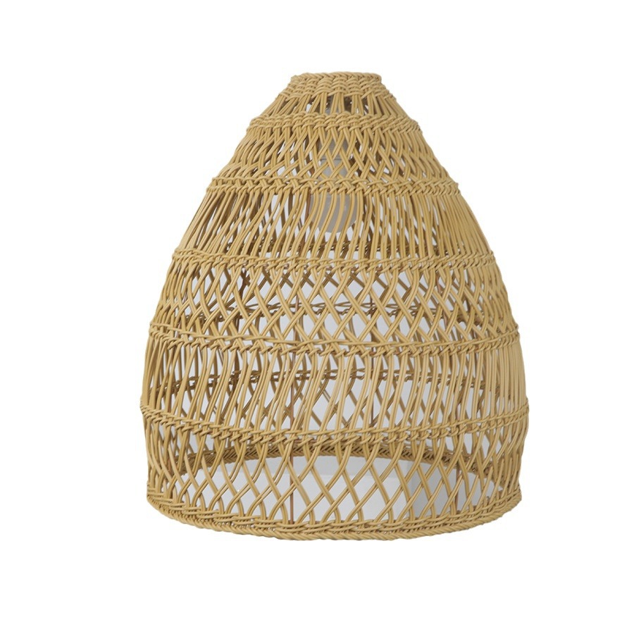 Wood Sheep Zen B&B Tea Room Chandelier Restaurant Rattan Bedroom Study Retro Wasabi Style Handmade Rattan Art Light - Image 3