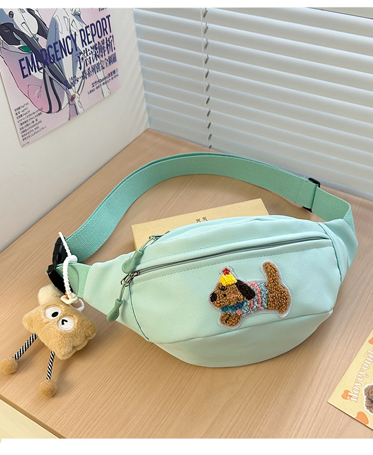 Spring and summer high-end niche crossbody small bag women cute cartoon dog underarm bag shoulder bag - Image 25
