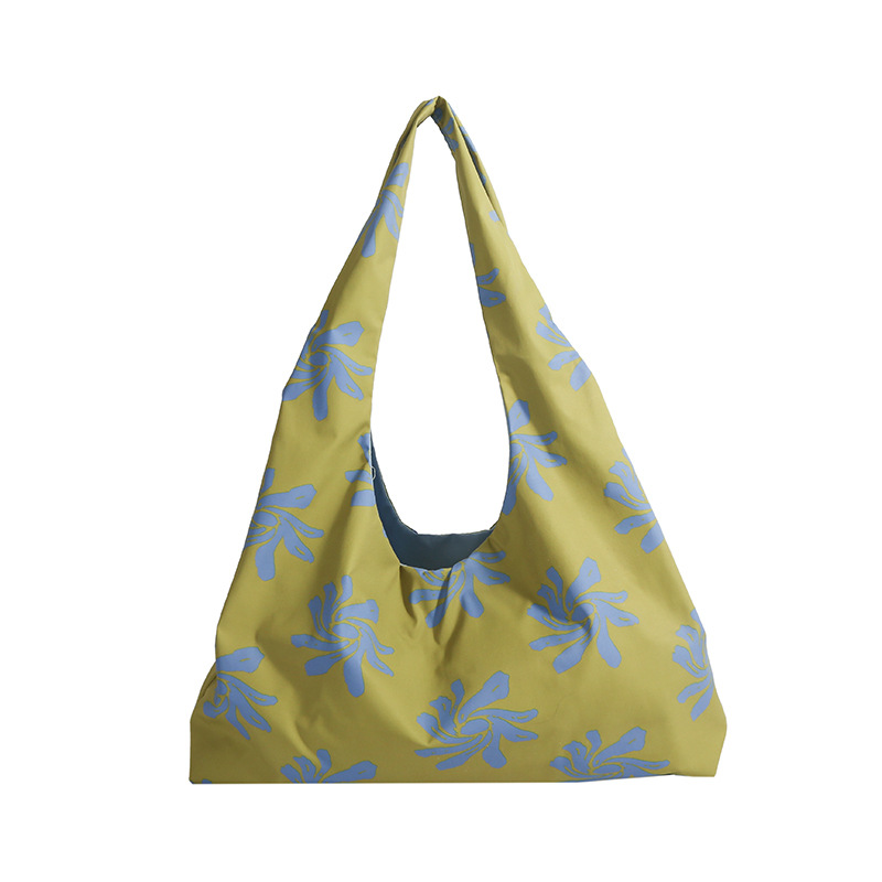 Spring and summer lazy and casual orchid bag large capacity tote bag niche Korean vest bag canvas shoulder bag women's bag - Image 5