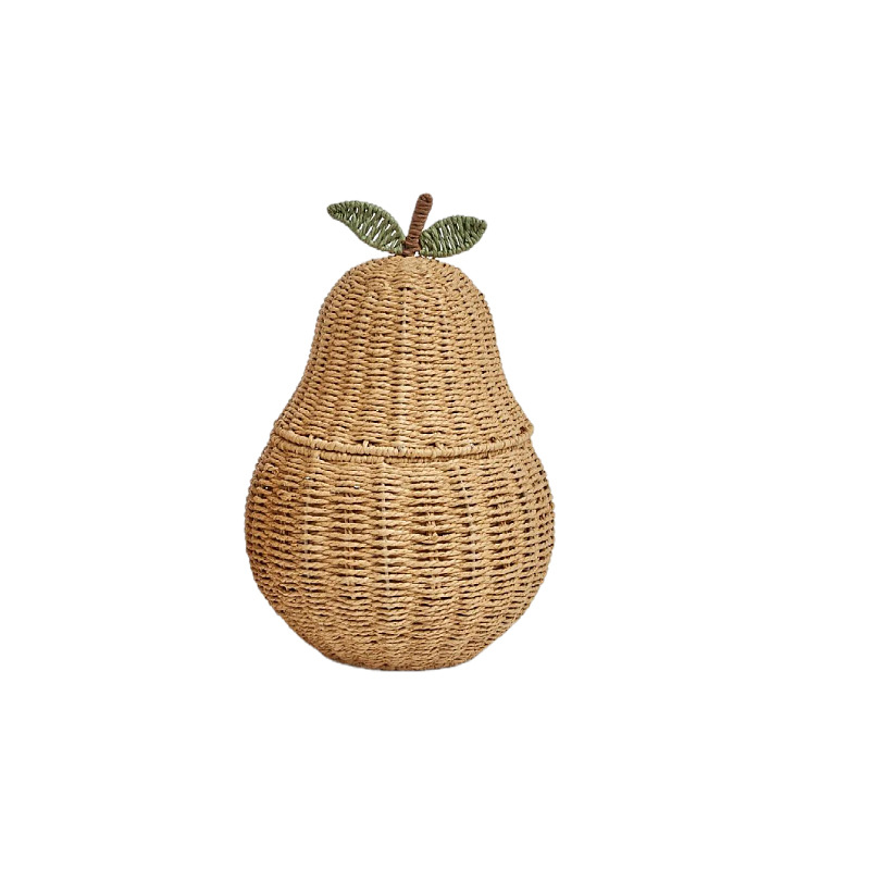Hand-woven storage basket Sydney fruit storage basket Organizing frame Desktop miscellaneous basket Home Decoration basket - Image 4