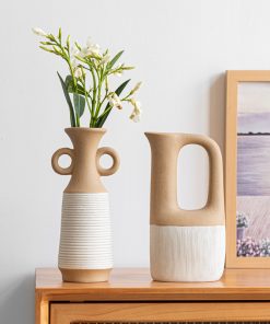 Good-looking vases, light luxury, high-end home decoration ornaments, ceramic flowerware
