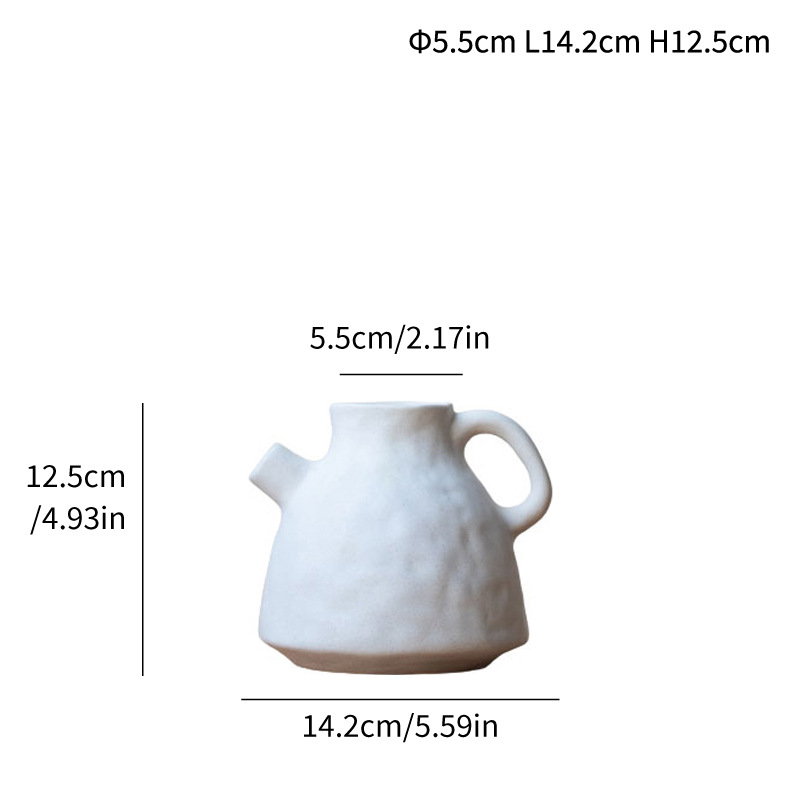 Special shape hydroponic ceramic vase decorative vegetarian flower arrangement geometric crafts - Image 9