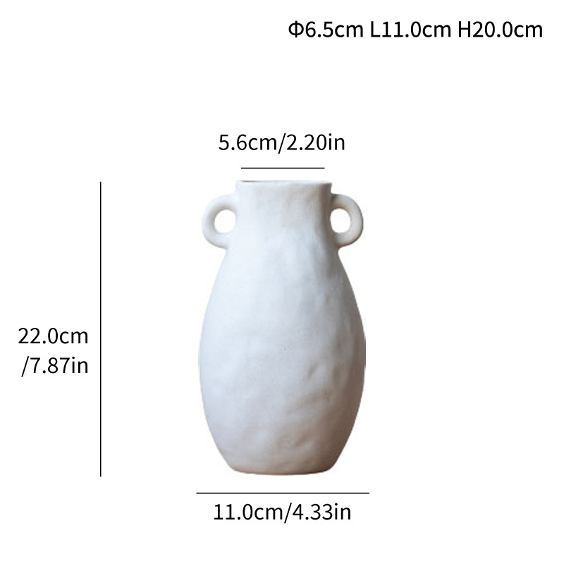 Special shape hydroponic ceramic vase decorative vegetarian flower arrangement geometric crafts - Image 13