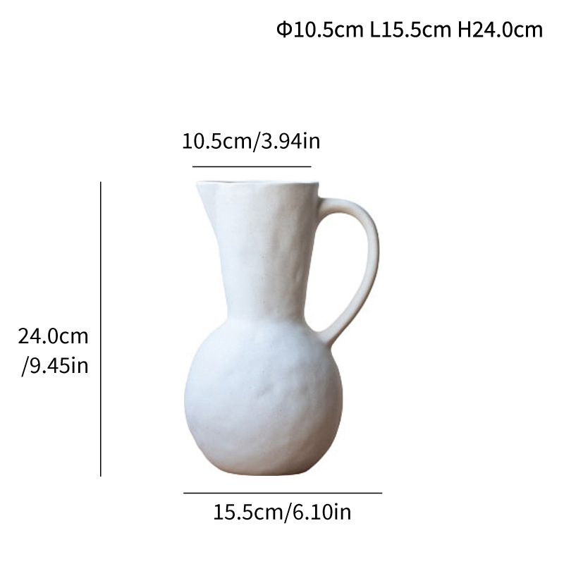 Special shape hydroponic ceramic vase decorative vegetarian flower arrangement geometric crafts - Image 8