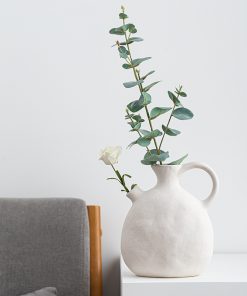 Vegetable simple vegetarian foil matte texture dried flower vase flower arrangement ceramic vase craft ornament