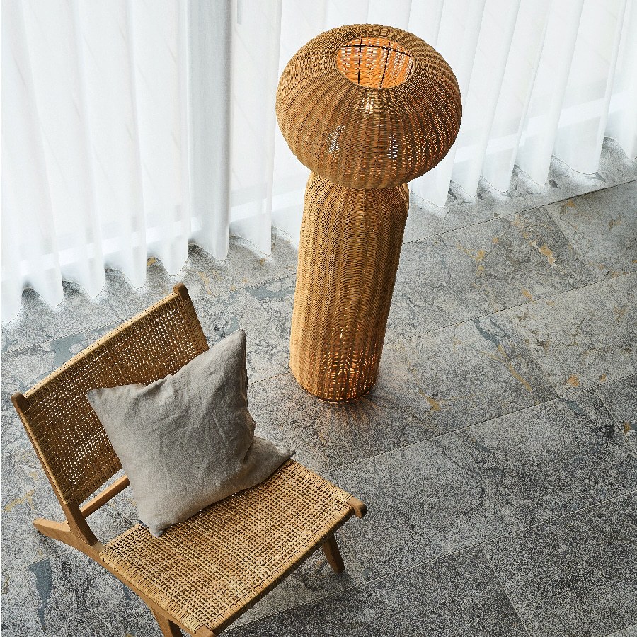 Wasabi style floor lamp Vine art knitting living room bedroom study tea room homestay retro atmosphere decorative art lamp fixture - Image 2