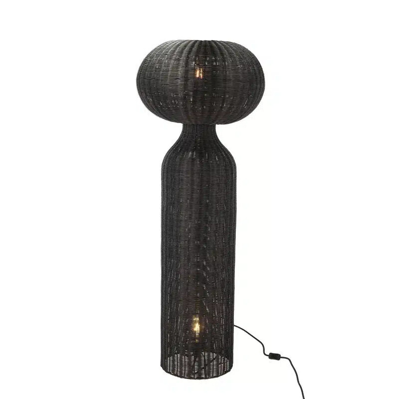 Wasabi style floor lamp Vine art knitting living room bedroom study tea room homestay retro atmosphere decorative art lamp fixture - Image 4