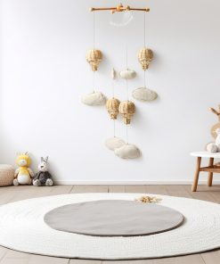 Children's room, preschool education place, photography organization, Home Decoration supplies, hand-woven rattan cloud balloons