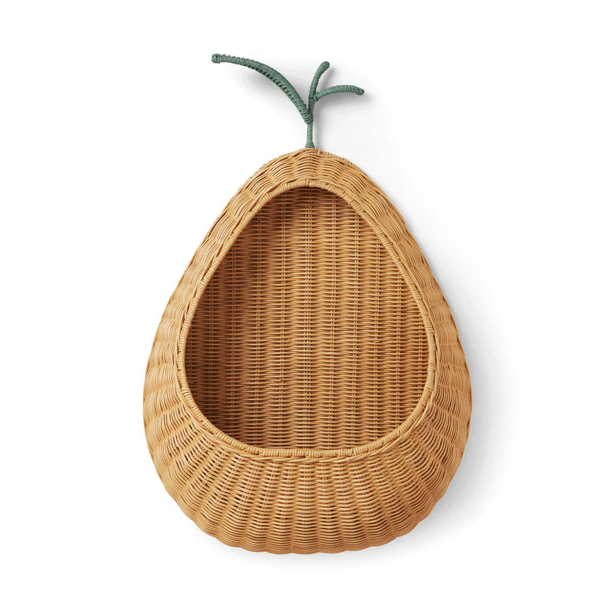Fengteng weaving wall-mounted key storage basket Homestay decoration toys storage basket Hand-woven basket - Image 7