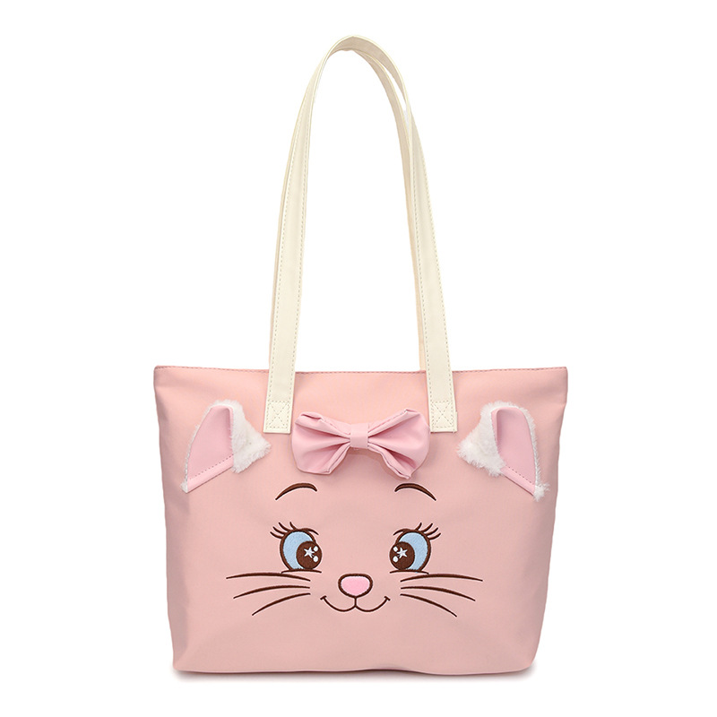 Cute cat shoulder bag Japanese cartoon girl fashionable large capacity casual versatile commuting bag - Image 9