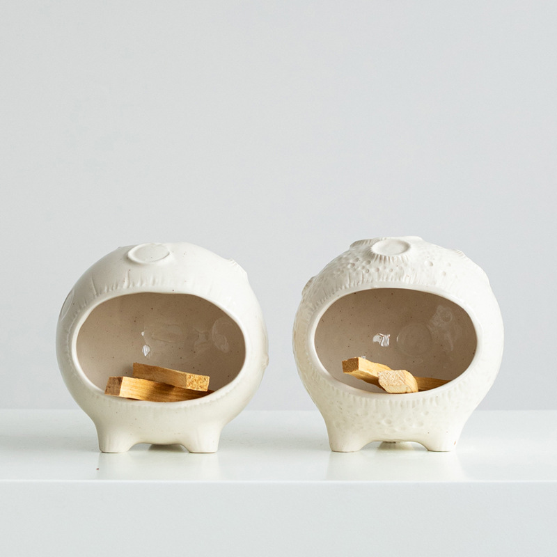 Simple Planet Ceramic Holy Wooden Frame Art Geometric Modeling Decorative Ornaments - Image 2