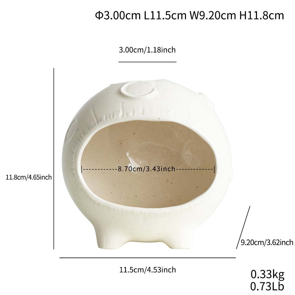 Simple Planet Ceramic Holy Wooden Frame Art Geometric Modeling Decorative Ornaments - Image 5