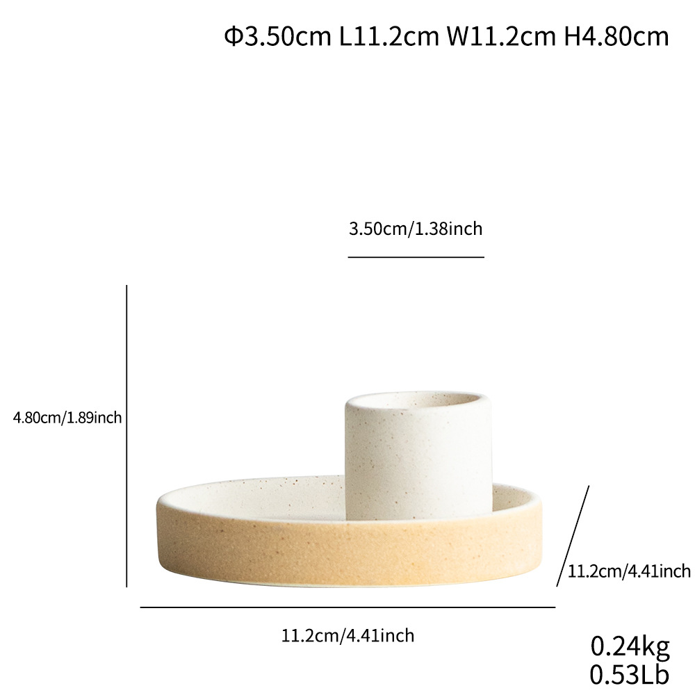 Simple Planet Ceramic Holy Wooden Frame Art Geometric Modeling Decorative Ornaments - Image 6