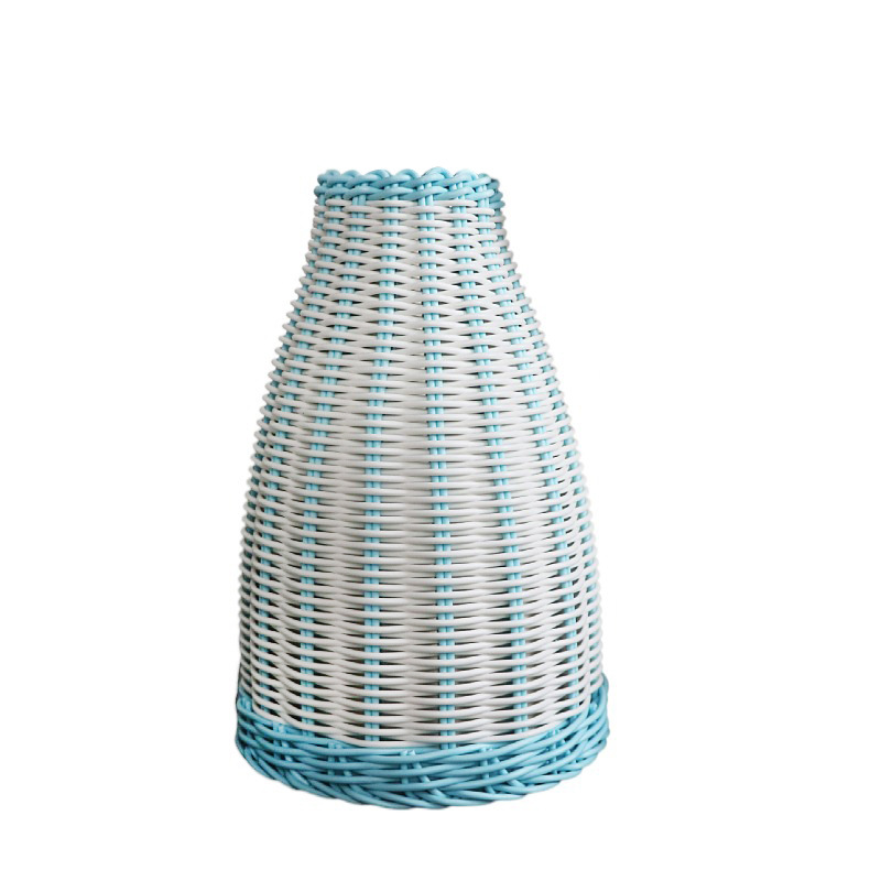 Rattan woven stainless steel vacuum insulation pot water bottle hand-woven European coffee pot water bottle home use - Image 24