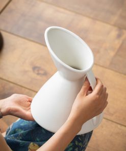 Damon Big Belly Kettle Ceramic Vase Modern Simple Home Soft Decoration Ornament Gifts