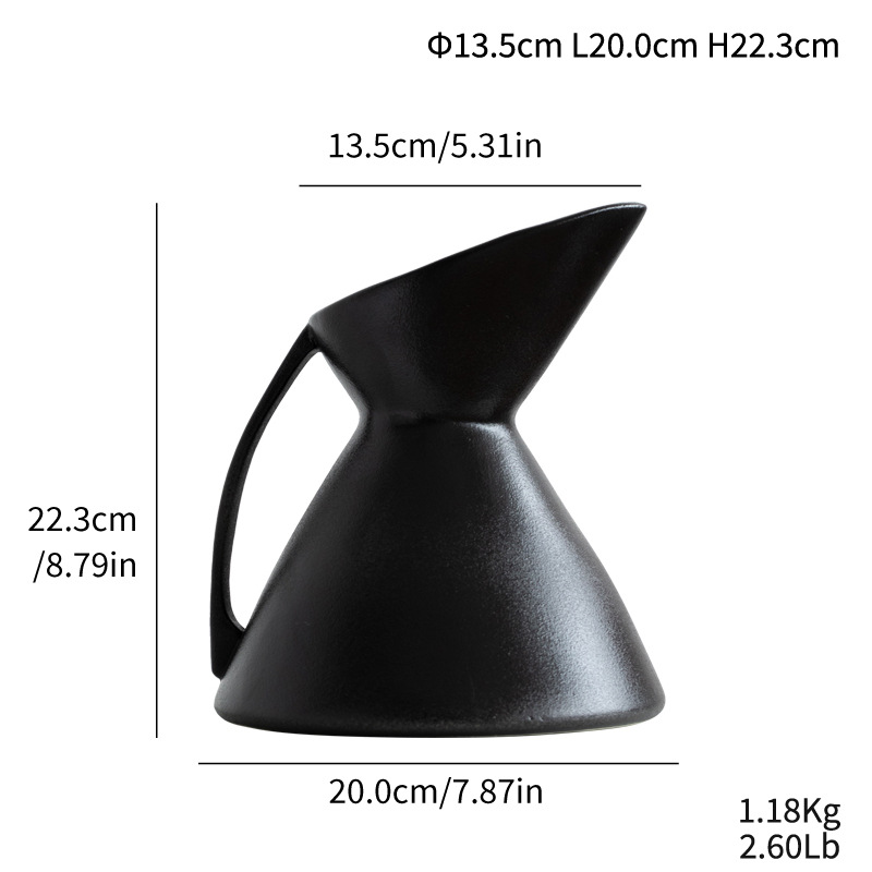 Damon Big Belly Kettle Ceramic Vase Modern Simple Home Soft Decoration Ornament Gifts - Image 7