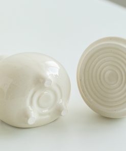 Simple chimney ceramic holy wood rack Art geometric shape decorative ornaments