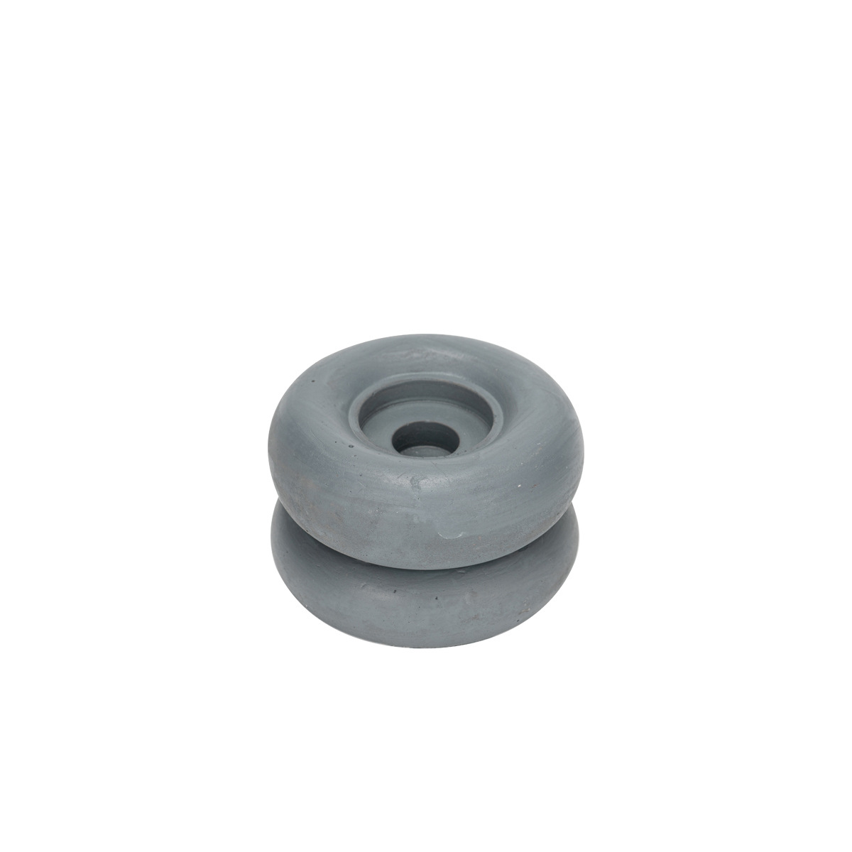 Round candlestick cement black and white gray simple and elegant couple hotel romantic dinner decoration - Image 3