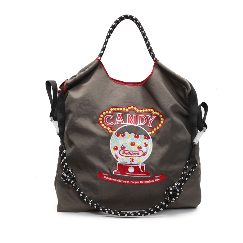 Embroidered women's bag Light Shesen shoulder bag High-value shopping bag versatile tote crossbody bag - Image 11